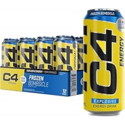 Booster Pre-workout C4 ENERGY - pack of 12 - FROZEN BOMBSICLE