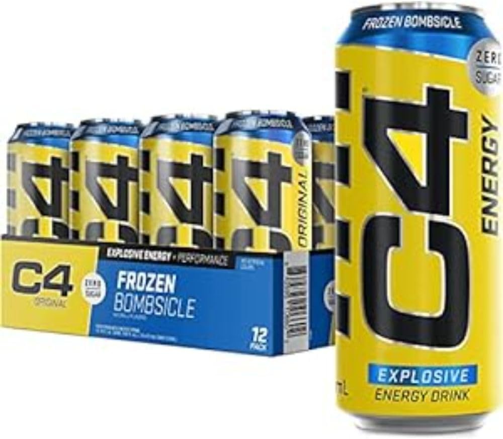 Cellucor C4 Performance Energy - Pack 12x500ml Frozen Bombsicle — Frozen Bombsicle · Taille Pack de 12 Canettes