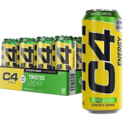 Booster Pre-workout C4 ENERGY - pack of 12 - TWISTED LIMADE