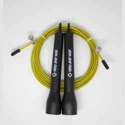 Corde à sauter noire JUMPY câble jaune | VERY BAD WOD