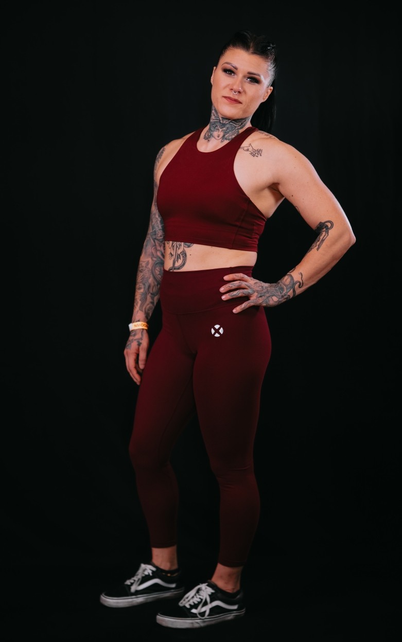 Legging taille haute Femme THE SOFTY rouge cardinal | VERY BAD WOD — Rouge · Taille S