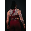 Crop bra CHELSEA model cardinal red| VERY BAD WOD