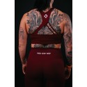 Crop bra CHELSEA model cardinal red| VERY BAD WOD