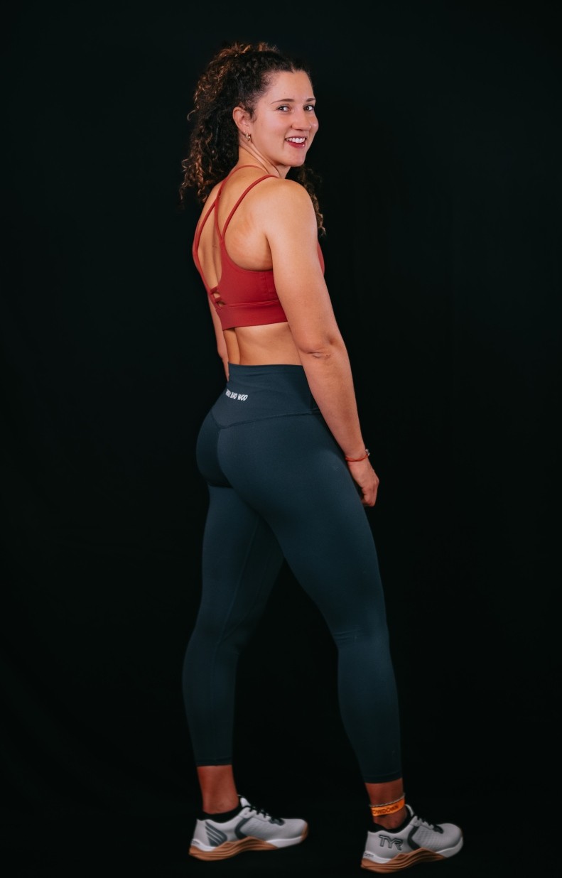 Legging taille haute Femme THE SOFTY bleu gris | VERY BAD WOD — Bleu · Taille S
