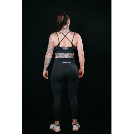 Legging taille haute Femme THE SOFTY noir | VERY BAD WOD