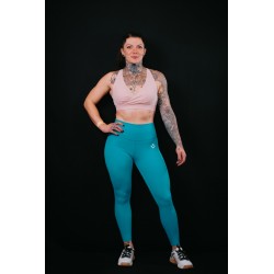 Legging taille haute Femme THE SOFTY bleu atlantis| VERY BAD WOD