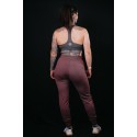 Jogger pant taille haute Femme THE FLEXY Purple Plum | VERY BAD WOD