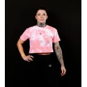 Crop top oversize rose FRENCH WOD | VERY BAD WOD
