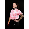 Crop top oversize rose FRENCH WOD | VERY BAD WOD