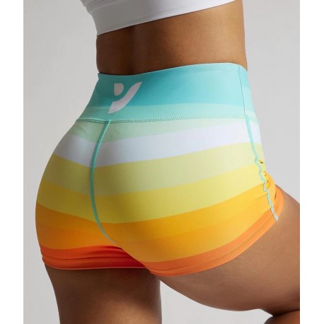 Training short multicolor SUNRISE for women | VOXY