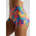 Training short multicolor GUMMY BEARS for women | VOXY