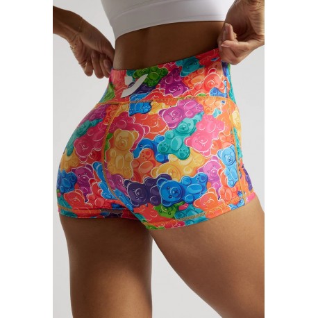 Training short multicolor GUMMY BEARS for women | VOXY