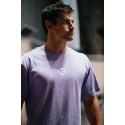 T-Shirt oversize unisexe violet TRAIN HARD STAY COOL | VERY BAD WOD