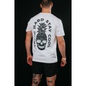 T-Shirt unisexe blanc TRAIN HARD STAY COOL | VERY BAD WOD