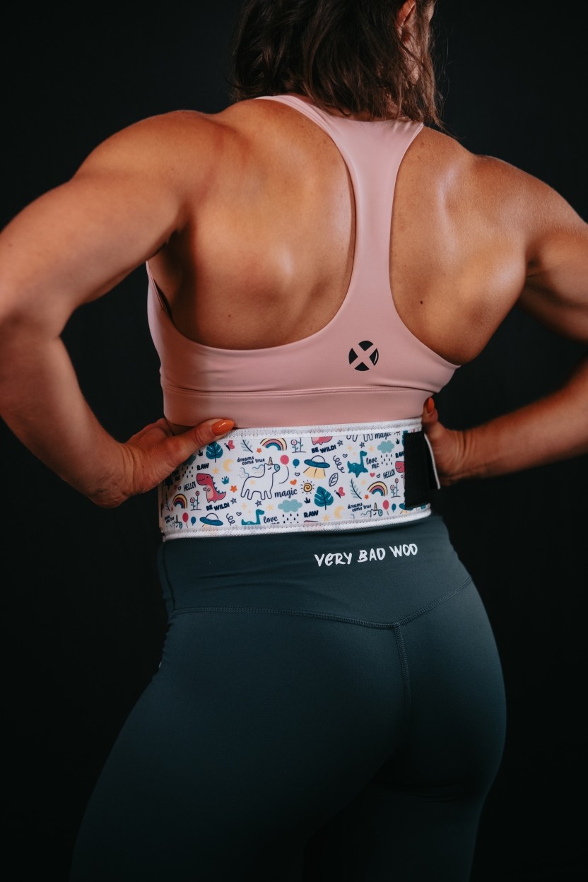 Ceinture d'haltérophilie blanche MAGICAL WORLD | VERY BAD WOD — Blanc · Taille XS