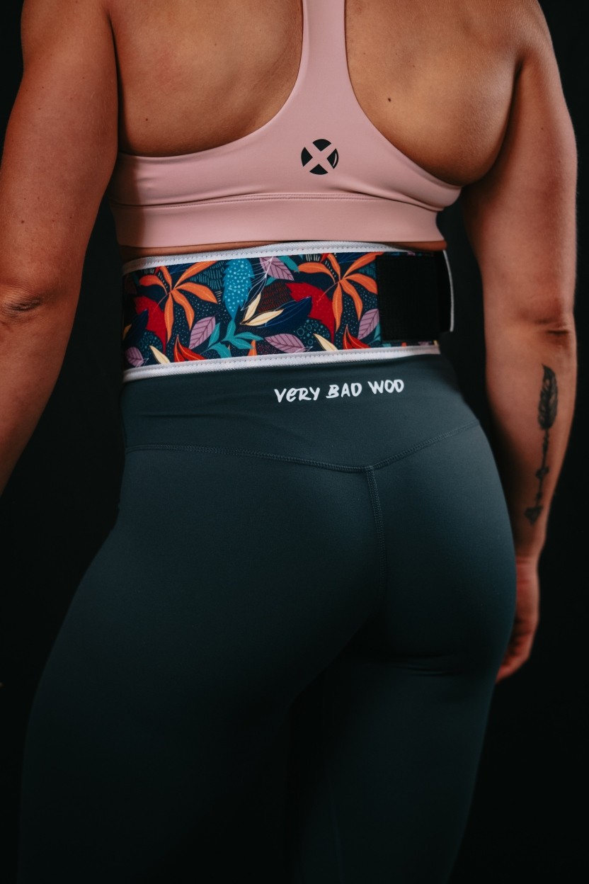 Ceinture d'haltérophilie multicolore TROPICAL | VERY BAD WOD — Multicolor · Taille XS