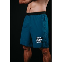 Men's blue green SOFT short | VERY BAD WOD