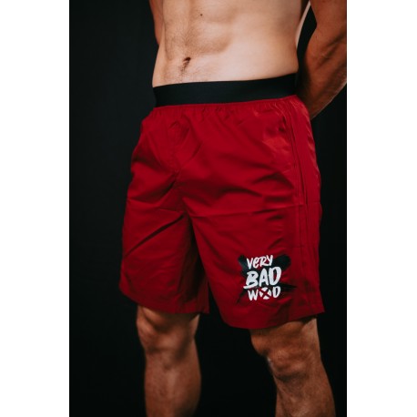 Short homme SOFT rouge bordeaux | VERY BAD WOD