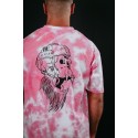 T-Shirt oversize unisexe rose TIE DYE GORILLA | VERY BAD WOD