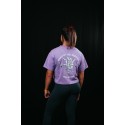 Crop top oversize violet HAND OF DESTINY | VERY BAD WOD