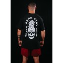 T-Shirt oversize unisexe noir TRAIN HARD STAY COOL | VERY BAD WOD