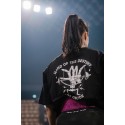 T-Shirt oversize unisexe noir HAND OF DESTINY | VERY BAD WOD