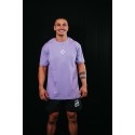 Unisex purple oversized T-Shirt HAND OF DESTINY | VERY BAD WOD