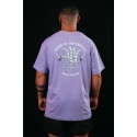 Unisex purple oversized T-Shirt HAND OF DESTINY | VERY BAD WOD