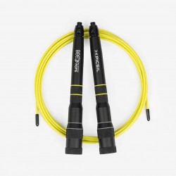 Corde à Sauter aluminium BLACK BEE ROPE NEW EDITION câble jaune | PICSIL