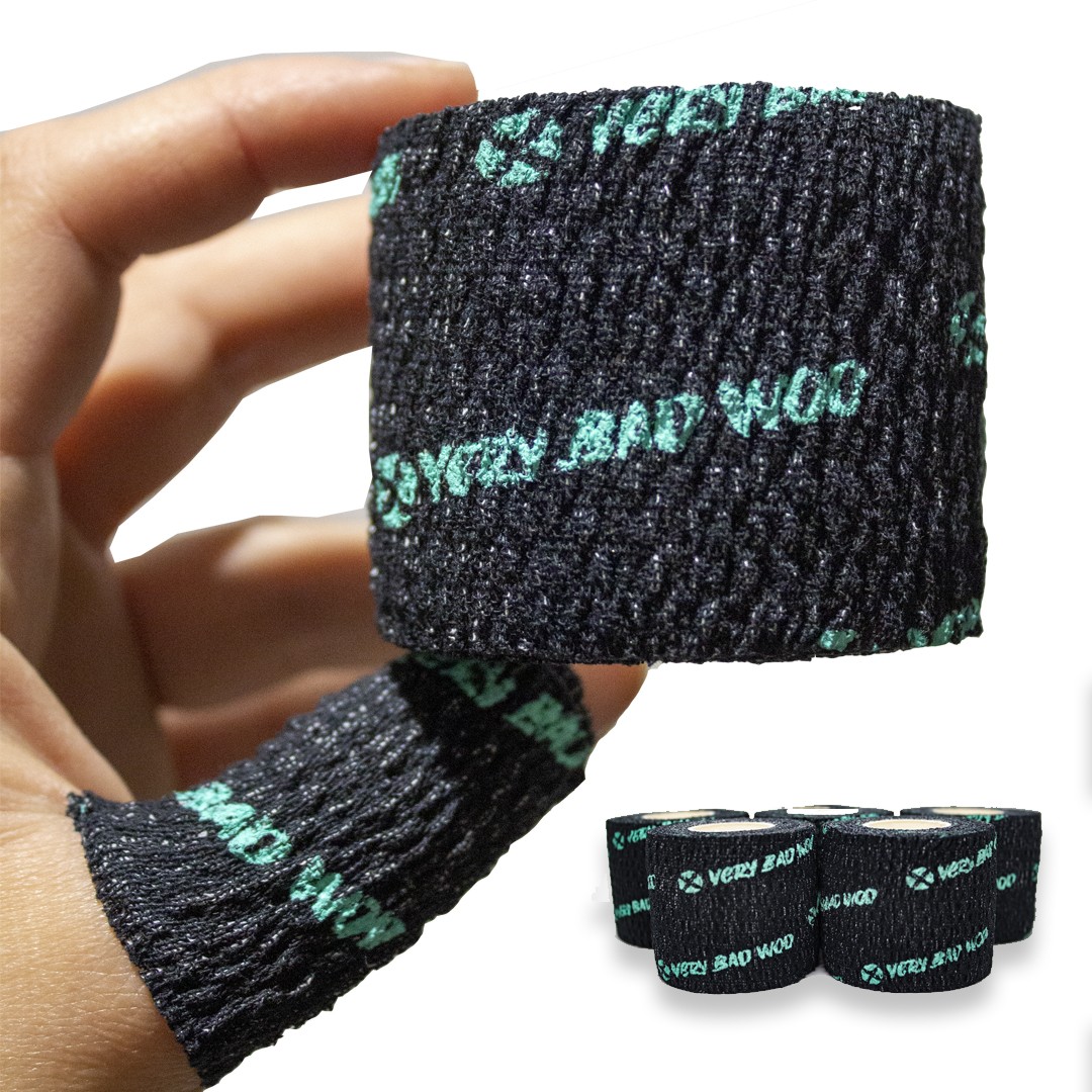 Pack de 5 Finger STICKY TAPE noir logoté| VERY BAD WOD