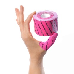 Roll of 32 pre-cut finger protection strips Tape Pink | WOD & DONE