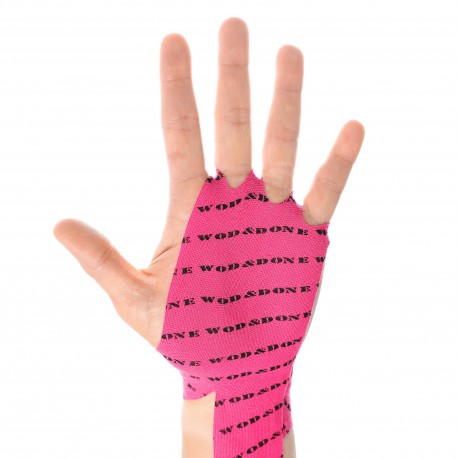 10 Pairs of hand protection grip unique use pink model | WOD & DONE