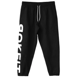 Unisexe black jogging ROKFIT Relaxed Fit Fleece Pant. | ROKFIT