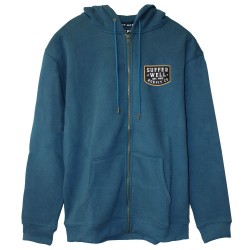 Zip hoodie blue SUFFER WELL | ROKFIT