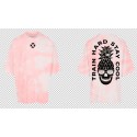 T-Shirt oversize unisexe rose TIE DYE  TRAIN HARD STAY COOL | VERY BAD WOD