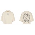 Crop top oversize blanc STRONG BEAUTY | VERY BAD WOD