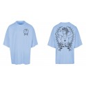Unisex light blue T-Shirt STRONG BEAUTY | VERY BAD WOD