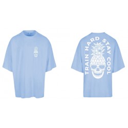 T-Shirt unisexe bleu ciel TRAIN HARD STAY COOL | VERY BAD WOD