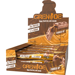 Pack of 12 MILK CHOCOLATE FUDGED UP Protein Bars| GRENADE