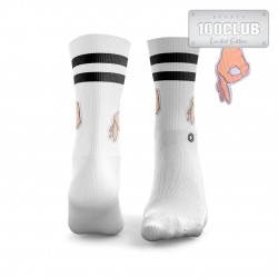 White workout GOT YA - Limited Edition socks | HEXXEE SOCKS