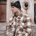 Black MODESTMARK BEANIE cuff beanie | ROKFIT