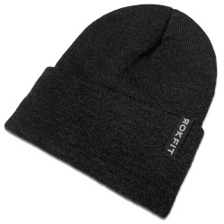 Black MODESTMARK BEANIE cuff beanie | ROKFIT