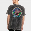 Men's Heather Black washed RHINO | JUSTHANG