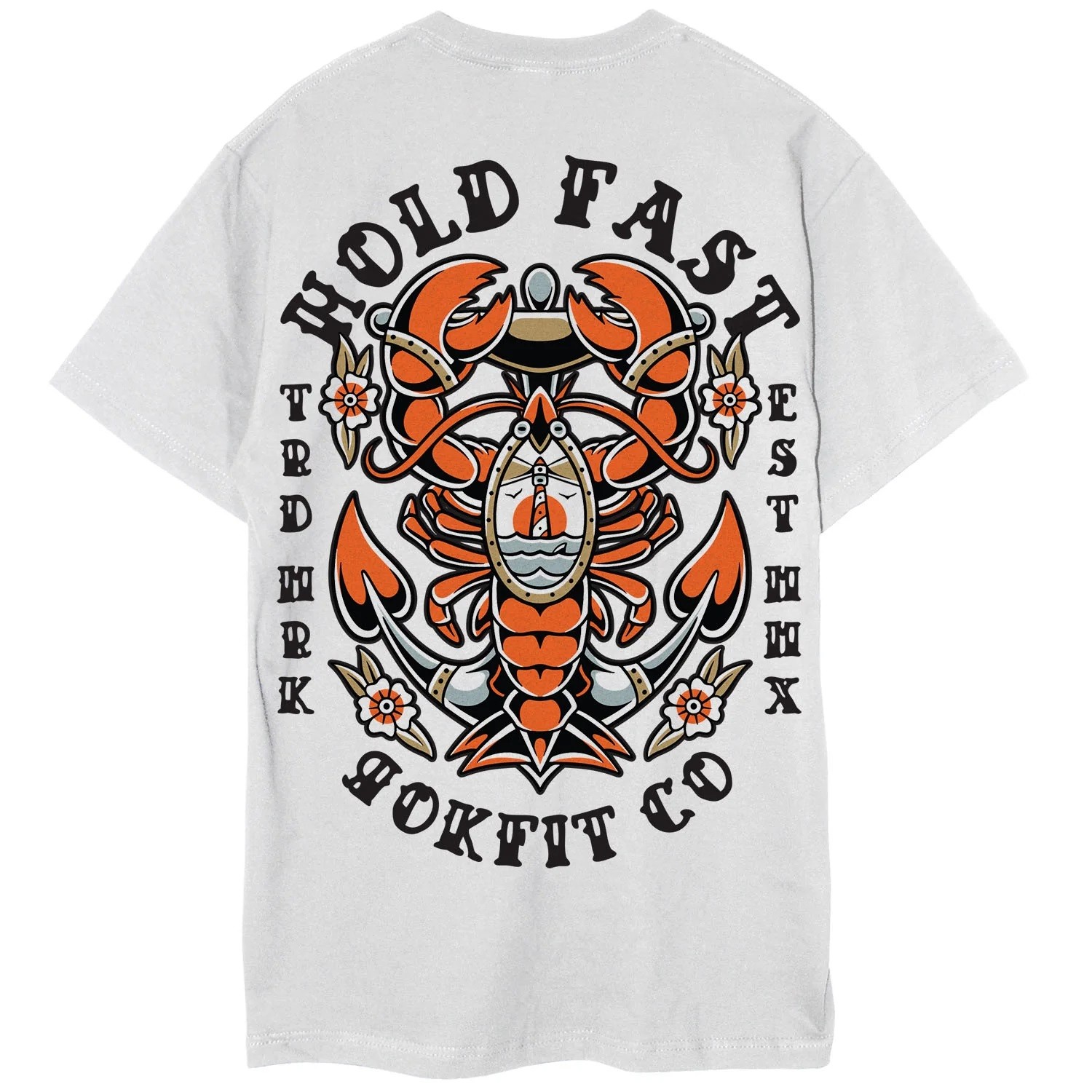 T-Shirt Homme blanc HOLD FAST | ROKFIT — Blanc · Taille S