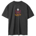 Unisex vintage black oversized T-Shirt UNVEIL THE DEPTHS | ROKFIT
