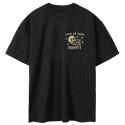 Unisex black oversized T-Shirt SINK OR SWIM | ROKFIT