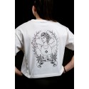 Crop top cross training oversize blanc STRONG BEAUTY | VERY BAD WOD