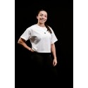 Crop top crossfit oversize blanc STRONG BEAUTY | VERY BAD WOD