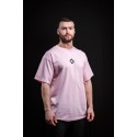 T-Shirt cross training oversize unisexe rose clair HAND OF DESTINY | VERY BAD WOD