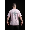 T-Shirt crossfit oversize unisexe rose clair HAND OF DESTINY | VERY BAD WOD
